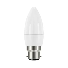 LUMiLiFe 4.2W B22 LED Candle Bulb - Dimmable - 470lm - 6500K