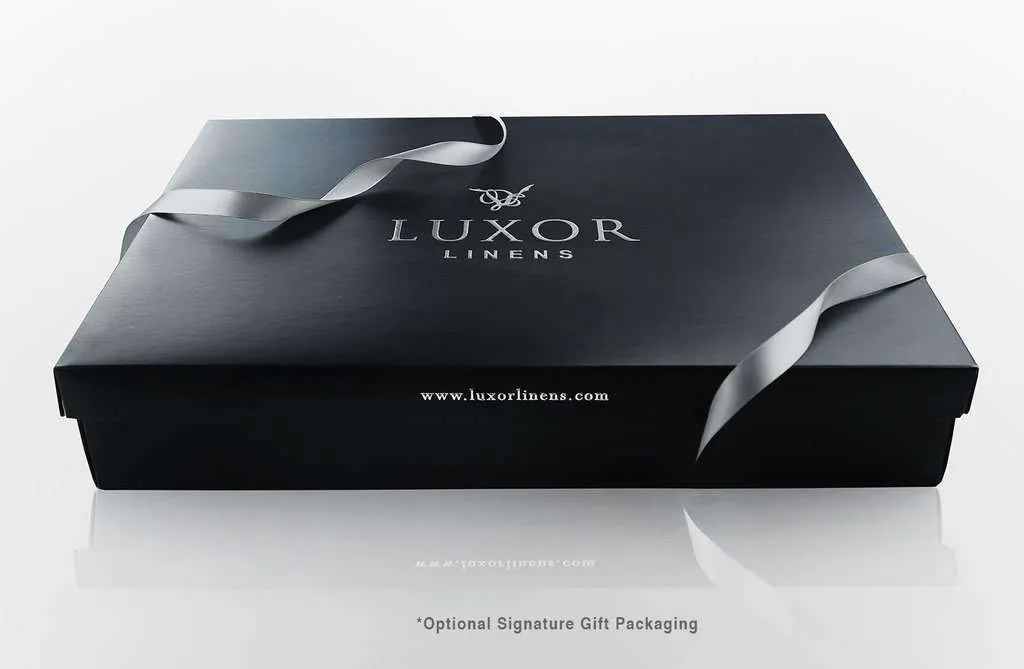 Luxor Linens Signature Gift Packaging