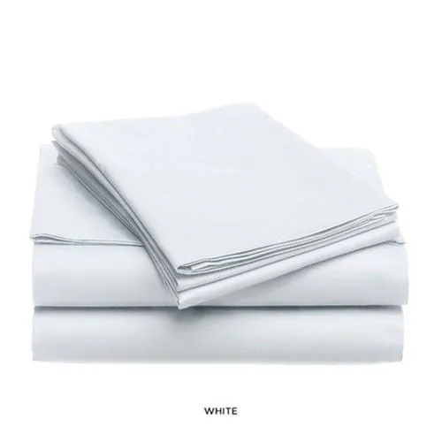 Luxurious Soft Light Solid Color Bed Sheet Set