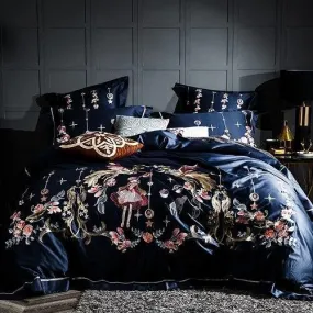 Luxury Design Blue Bedding Set