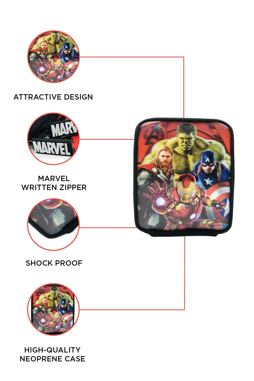 Marvel AOU Lenticular iPAd Mini Case