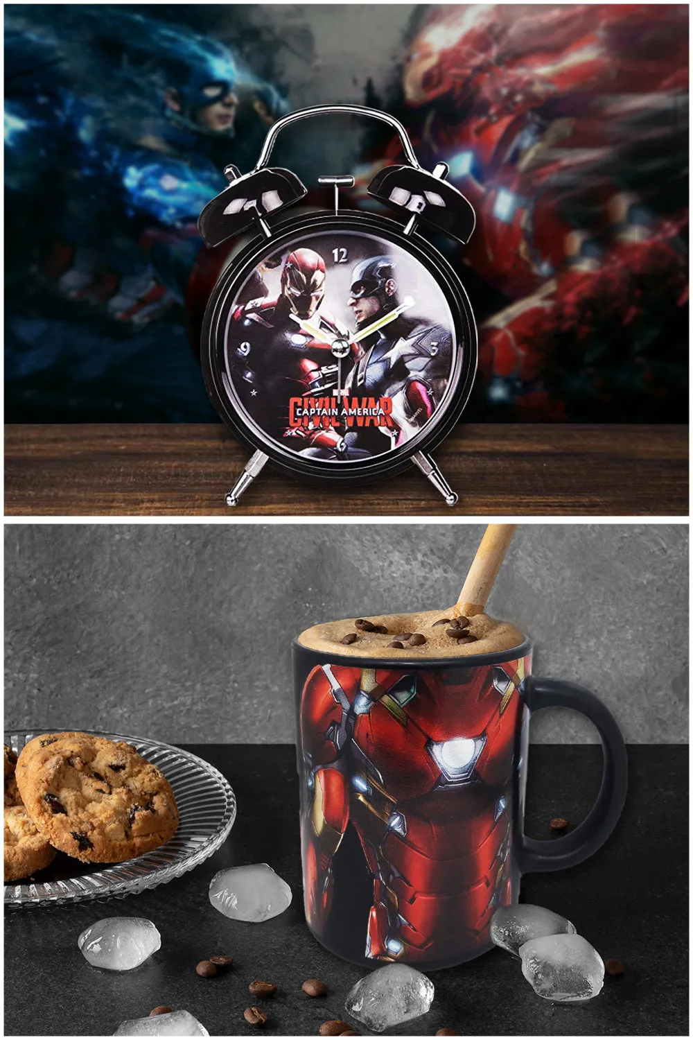 Marvel Civil War Wake Up Call Gift Set