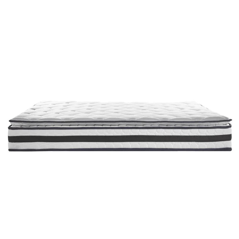 Medium-Firm 21cm Pillow Top King Single Mattress - Giselle Bedding