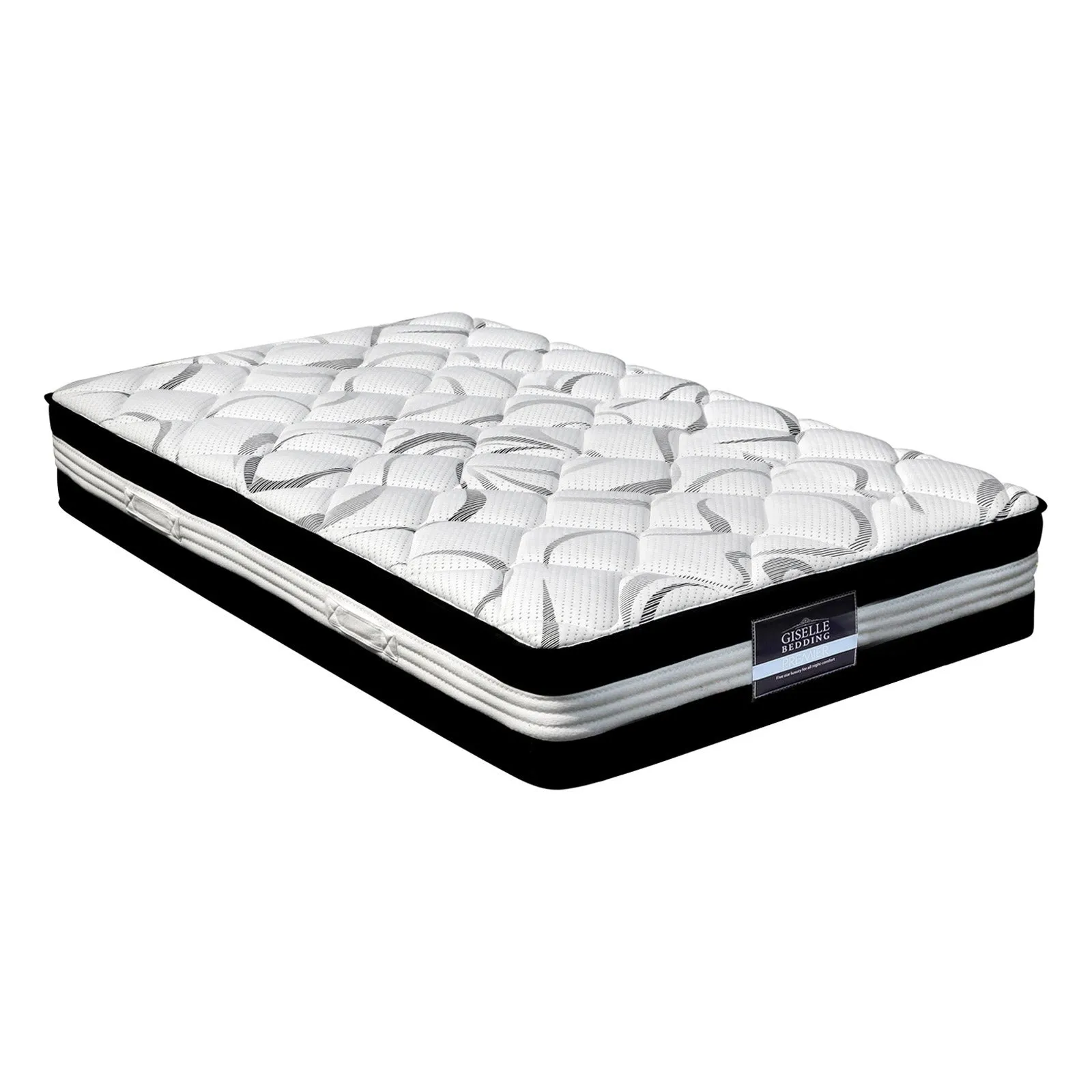 Medium-Firm 30cm Mattress, High-Density Foam, Single - Giselle Bedding