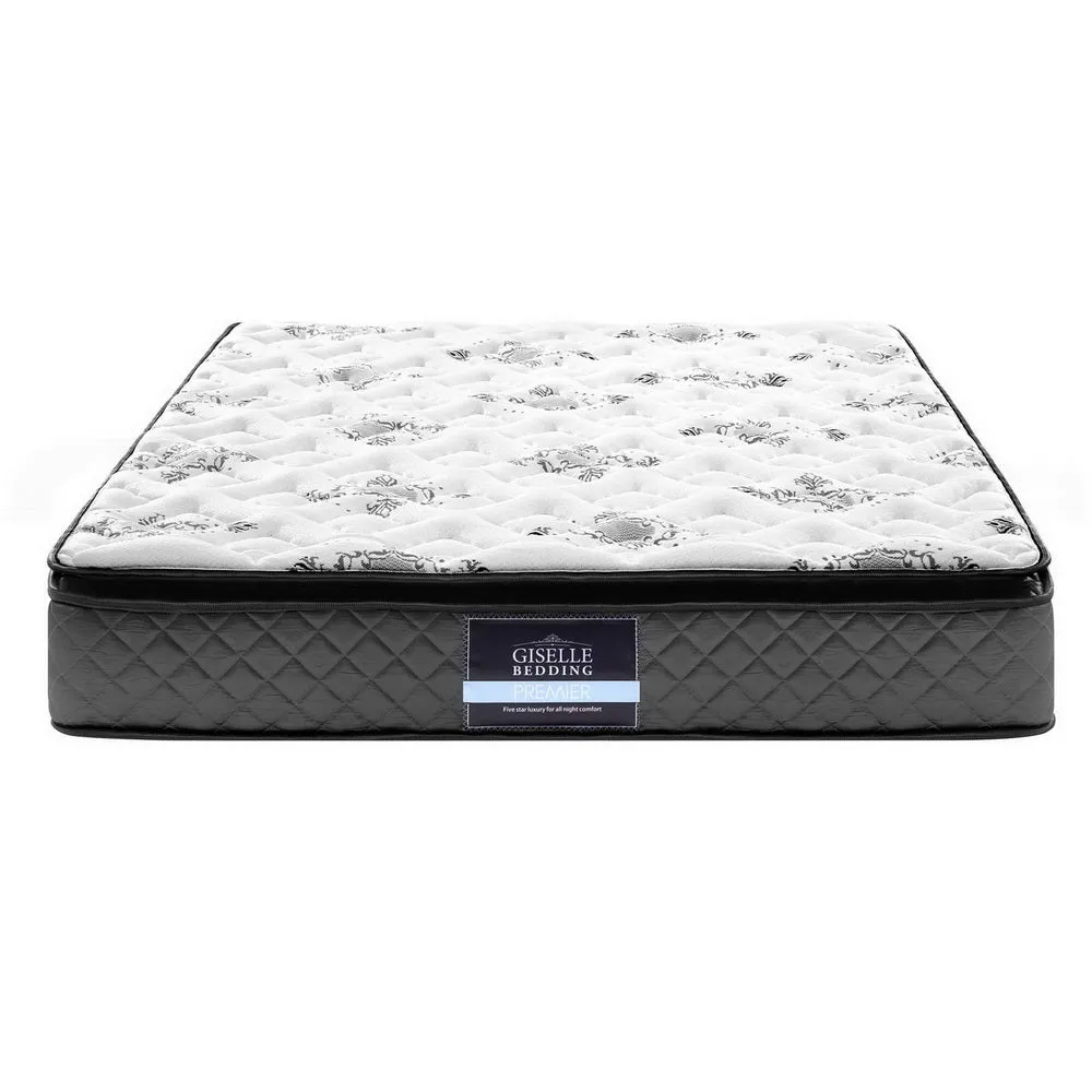 Medium Firm Pillow Top Mattress Double - Giselle Bedding