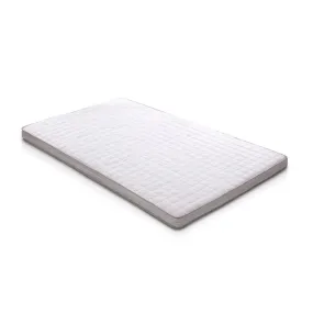 Memory Foam Mattress Topper Bed Underlay Cover King Single 7cm