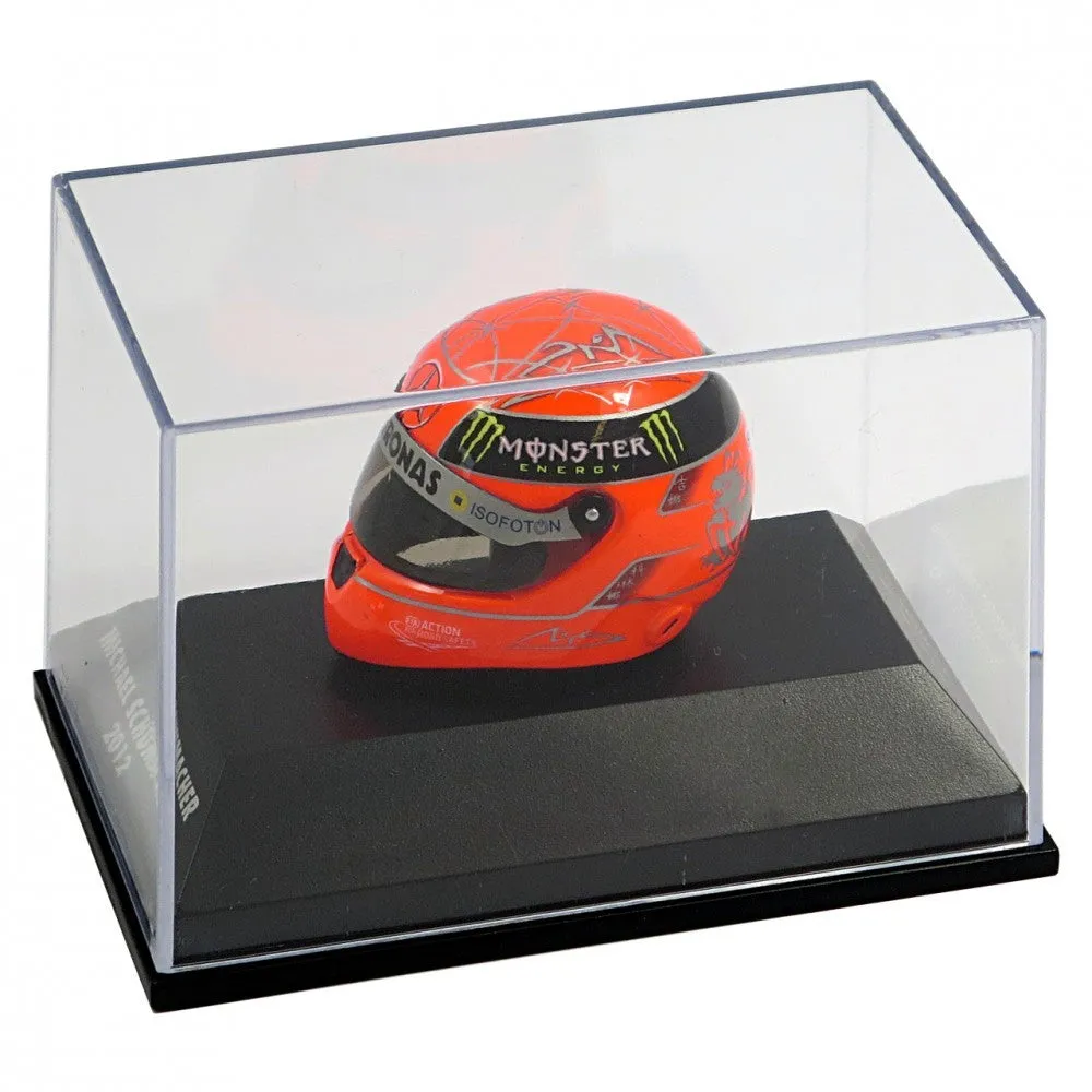 Michael Schumacher Mini Helmet, 2011, 1:8 scale, Red, 2015