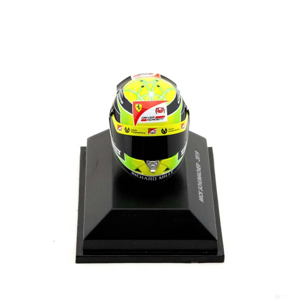 Mick Schumacher Mini Helmet, 1:8 scale, Green, 2019