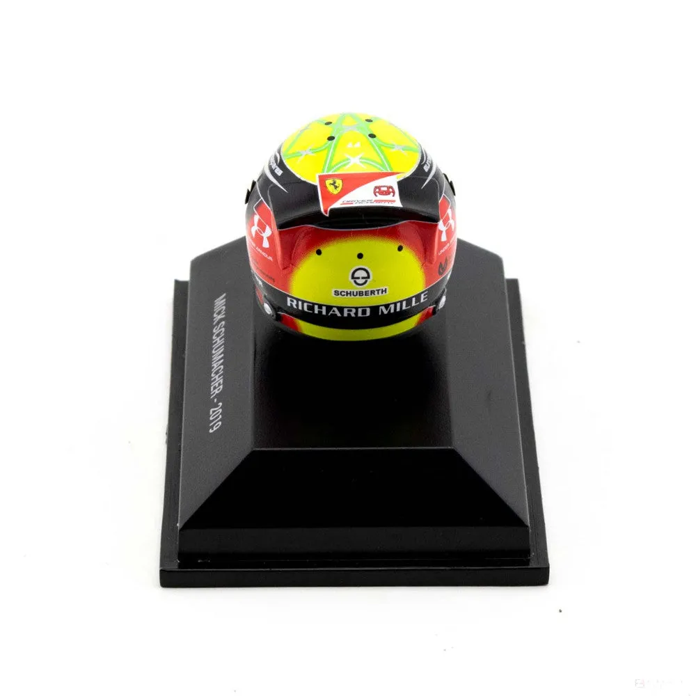 Mick Schumacher Mini Helmet, 1:8 scale, Green, 2019