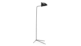 Mouille - Mouille Single Floor Lamp, Black