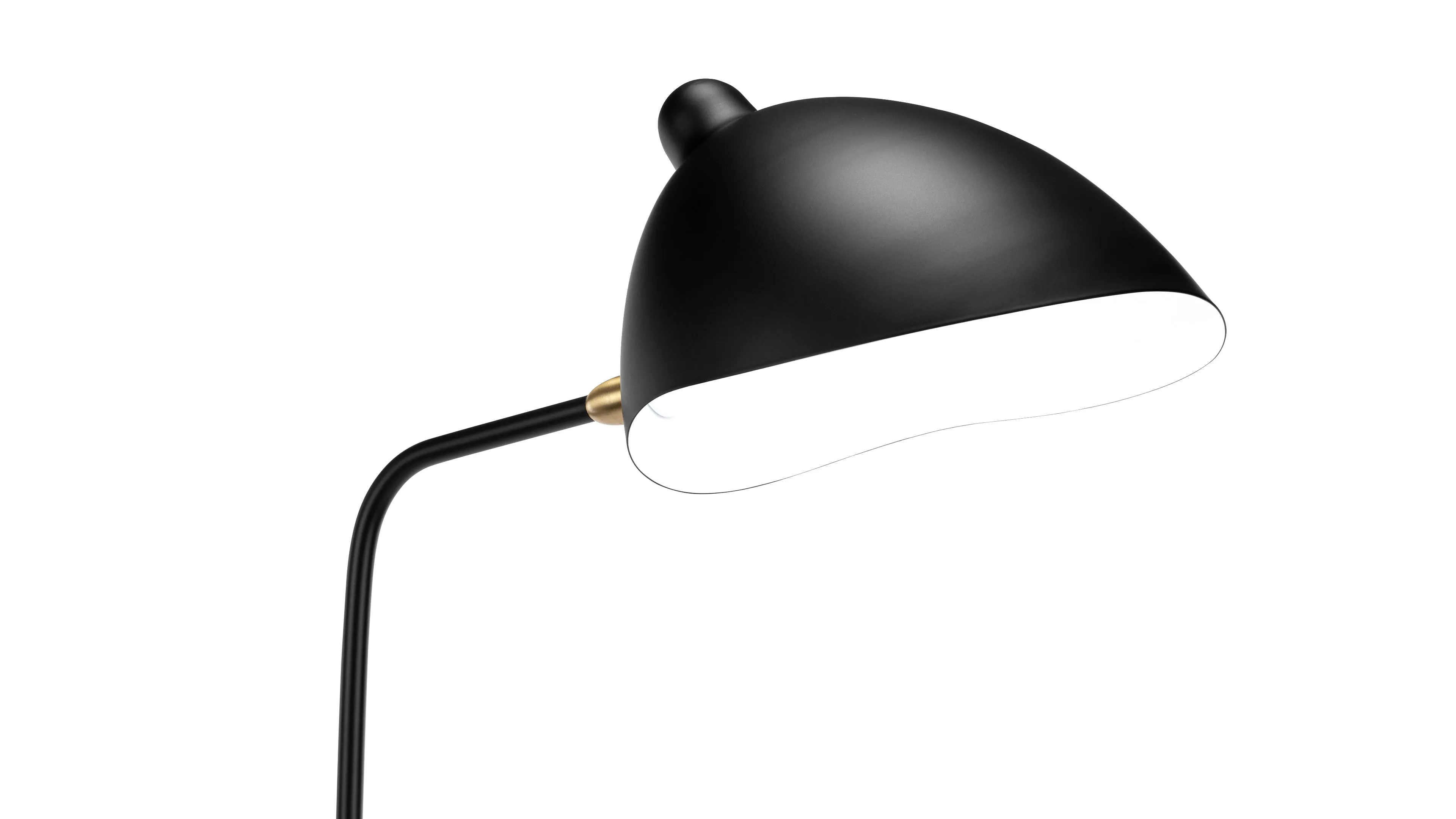 Mouille - Mouille Single Floor Lamp, Black