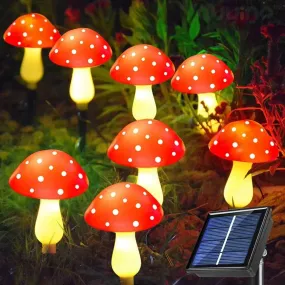 MushroomTwinkle Light - Wasserdichte Pilz Solar Feenlichter