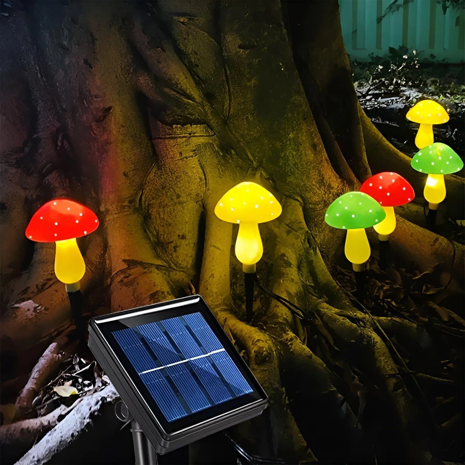 MushroomTwinkle Light - Wasserdichte Pilz Solar Feenlichter