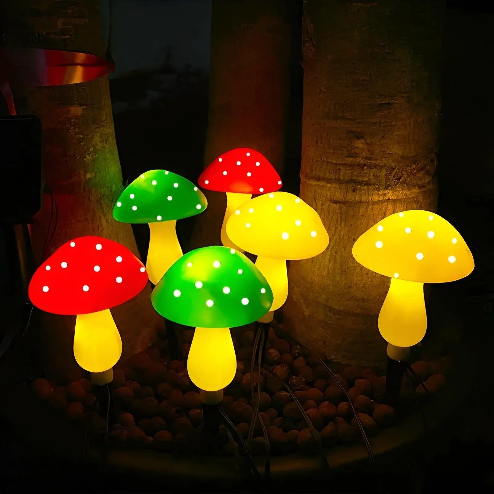 MushroomTwinkle Light - Wasserdichte Pilz Solar Feenlichter