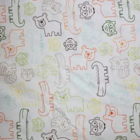 My Animal Kingdom - Baby Crib Sheet