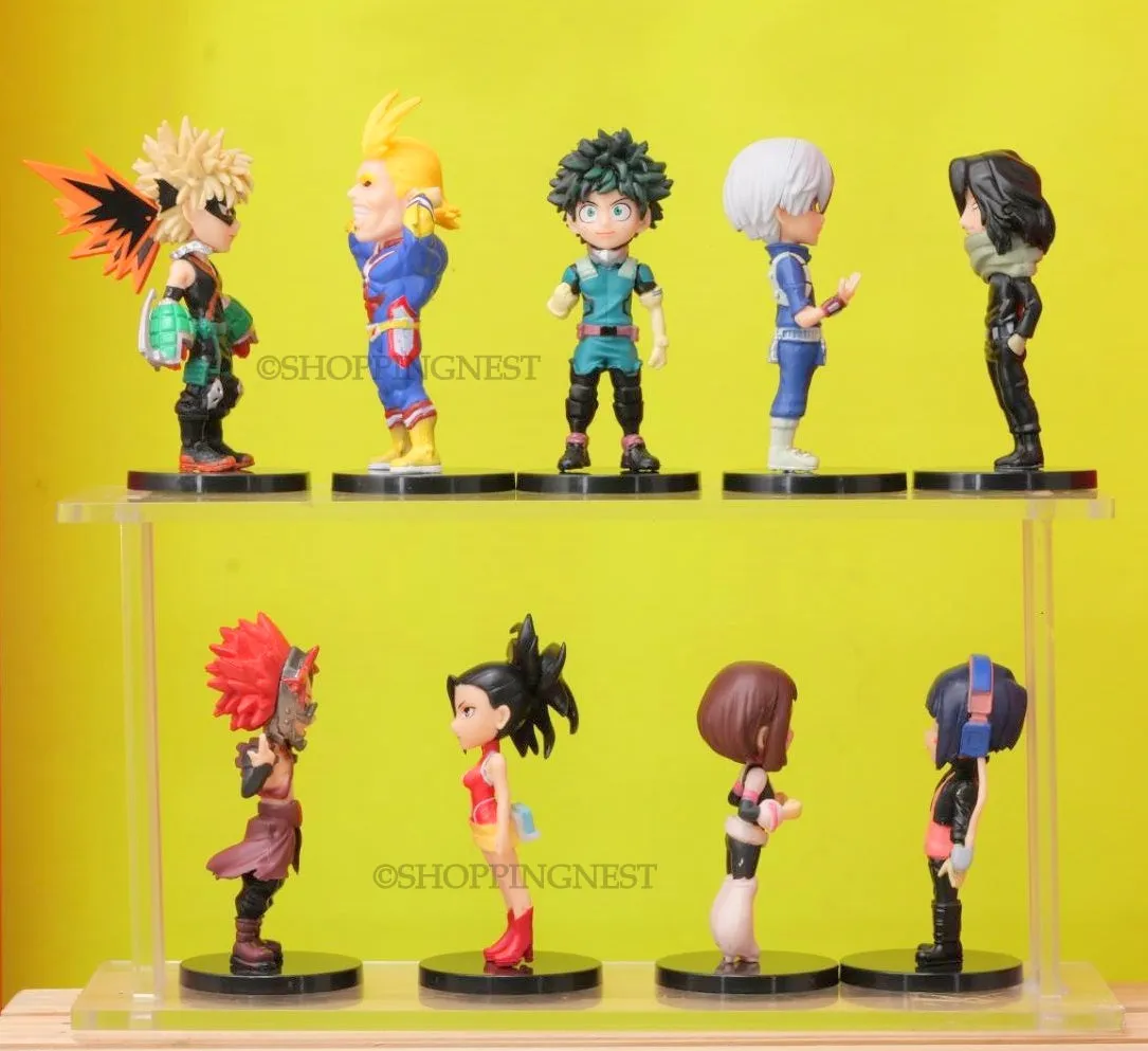 My Hero Academia Action Figure 9 Pcs  | 8 CMS |