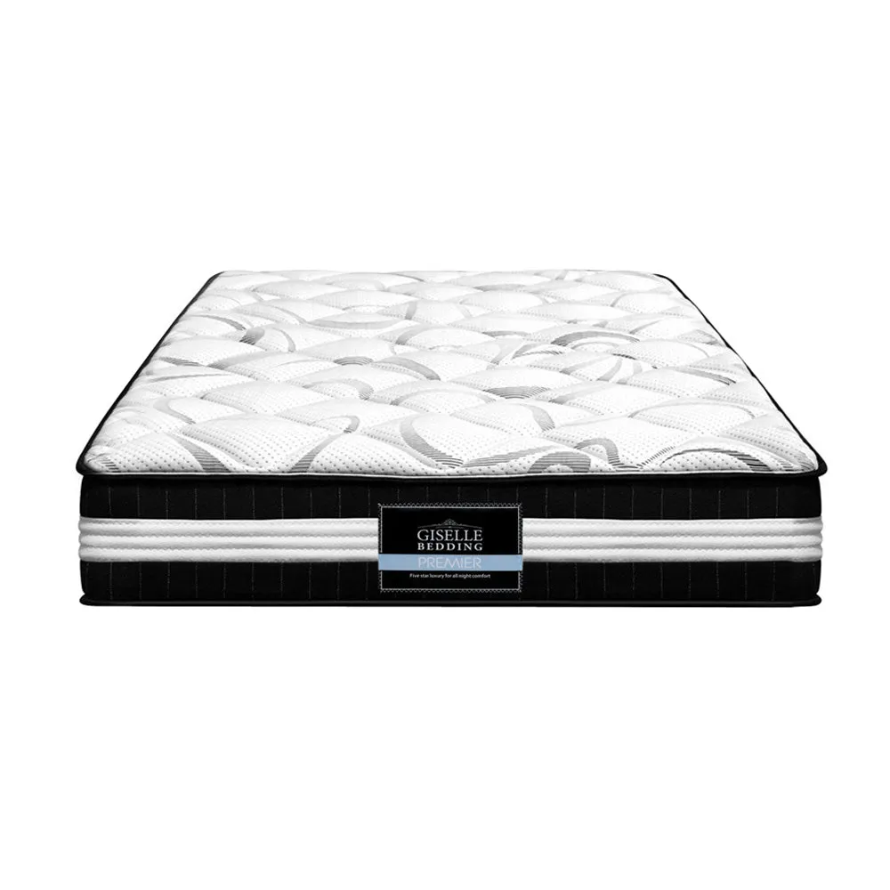 Mykonos Euro Top Pocket Spring Mattress 30cm Thick - Single