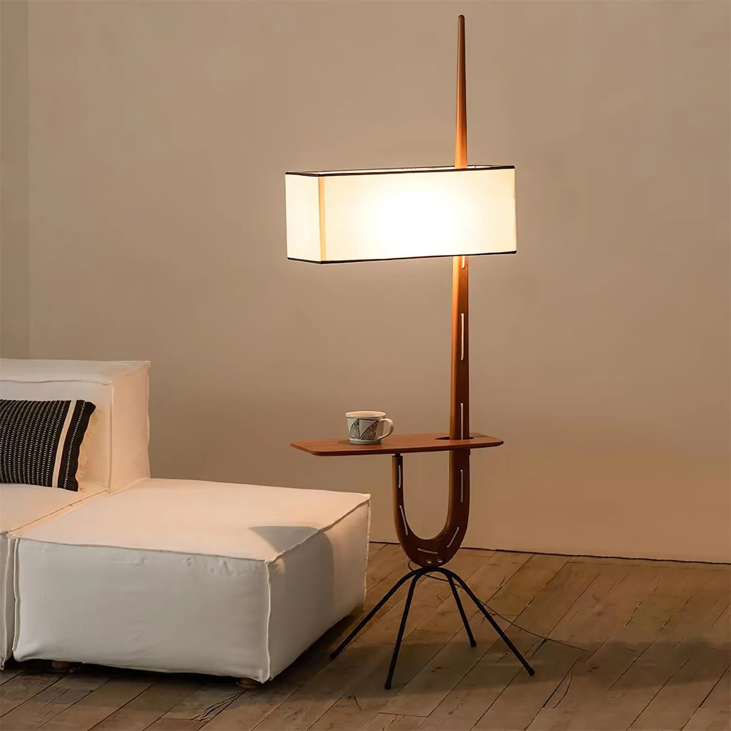 Nauta Wood Floor Lamp