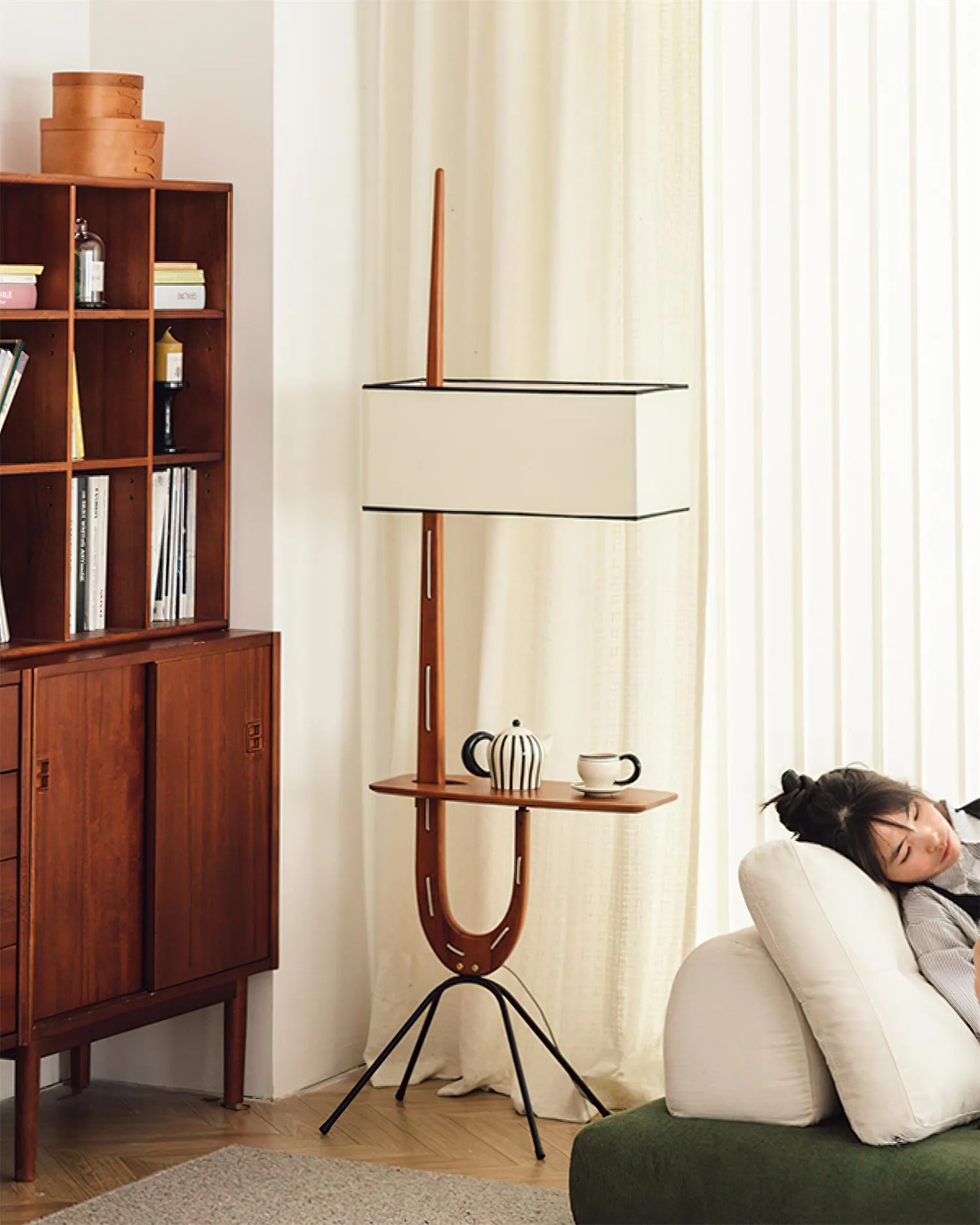 Nauta Wood Floor Lamp