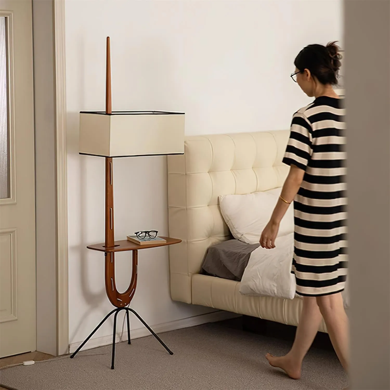 Nauta Wood Floor Lamp