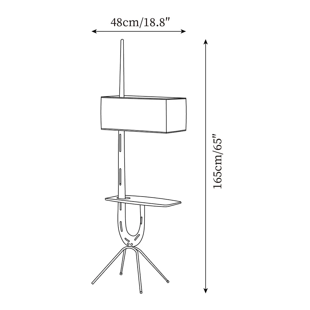 Nauta Wood Floor Lamp