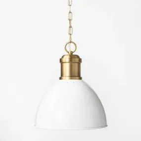 New - Medium Dome Metal Pendant Brass - Threshold designed with Studio McGee