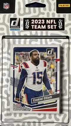 NFL New England Patriots Team Card Set 2023