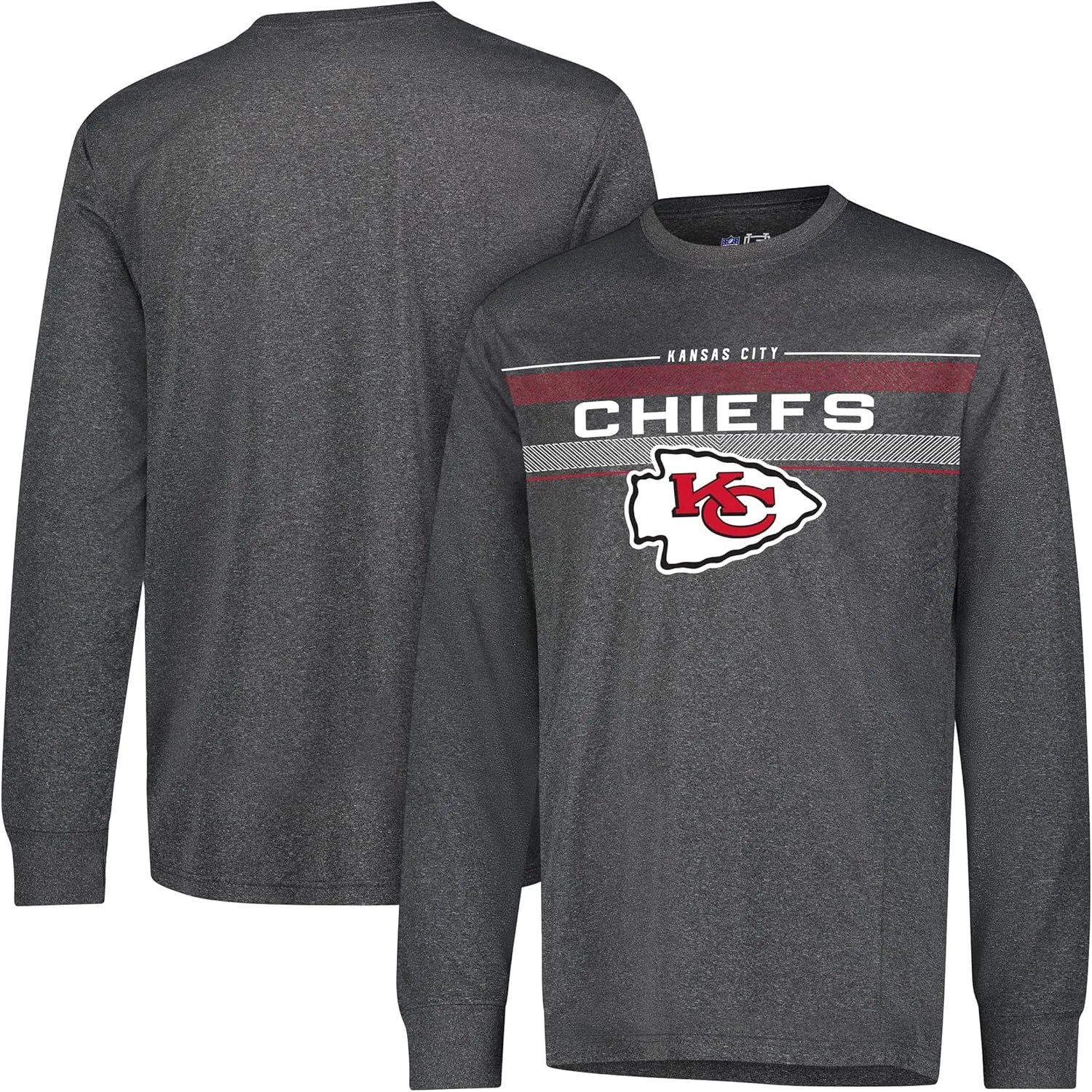 NFL Official Super Soft Game Day Long Sleeve T-Shirt|Kansas City Chiefs