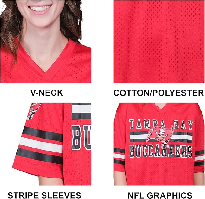 NFL Official Women's Soft Mesh Vintage Gameday Shirt|San Francisco 49ers