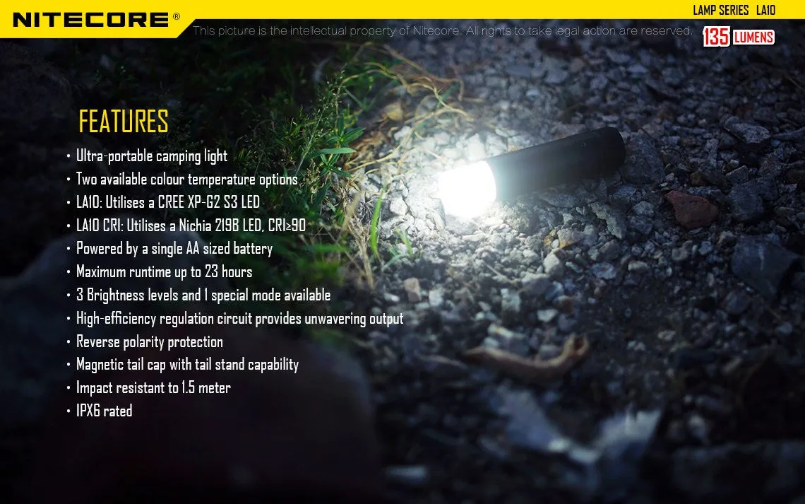 Nitecore LA10 Lantern