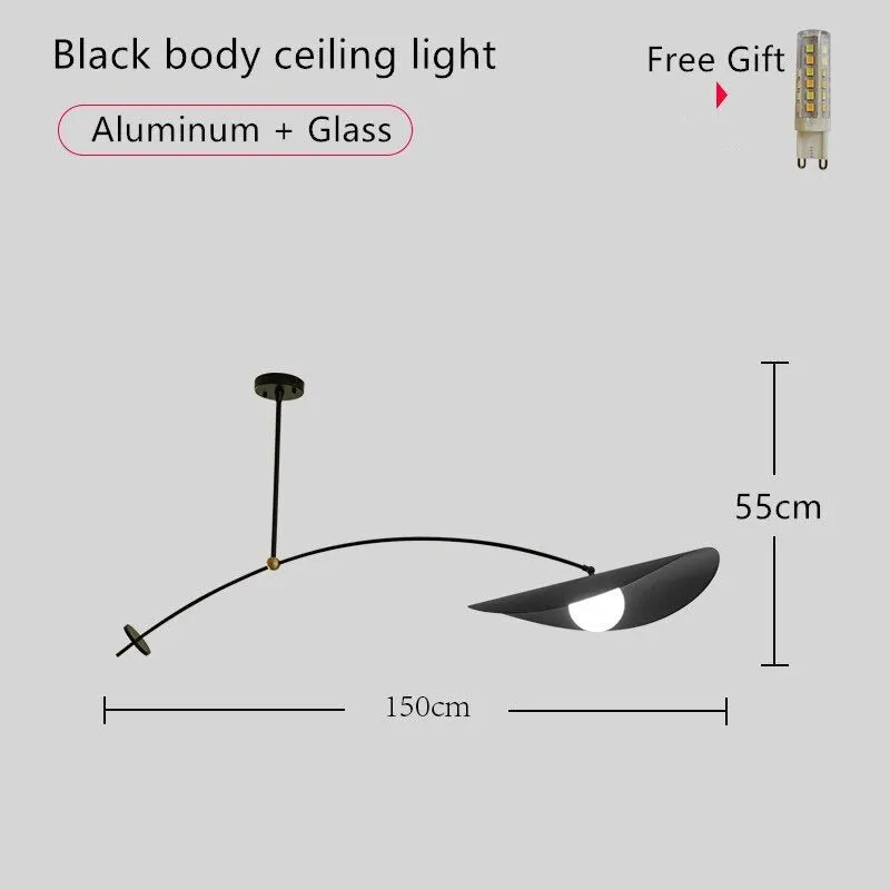 Nordic LED Floor Lamp with Long Arm