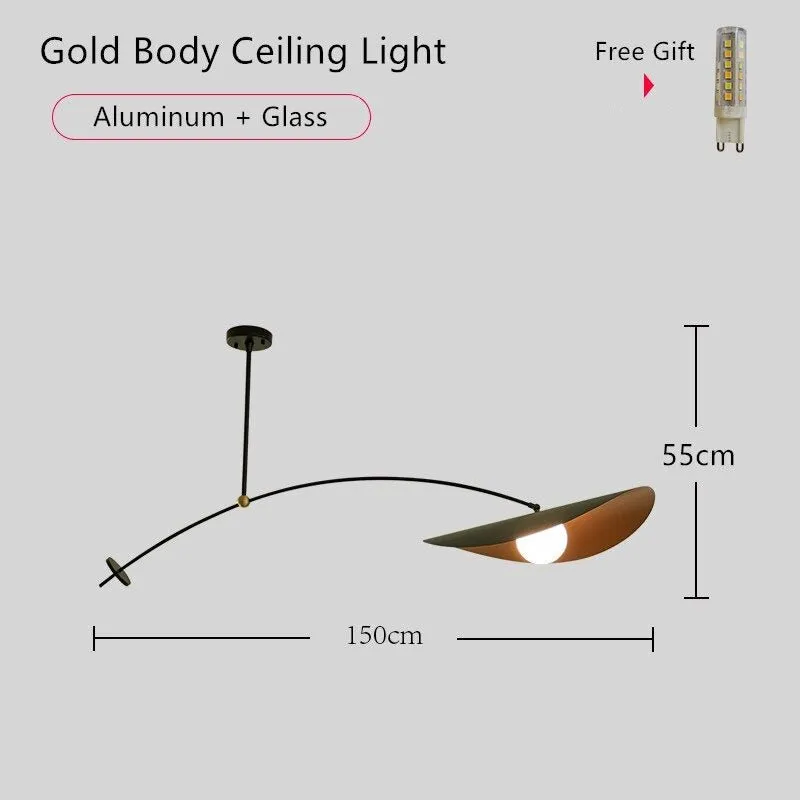 Nordic LED Floor Lamp with Long Arm