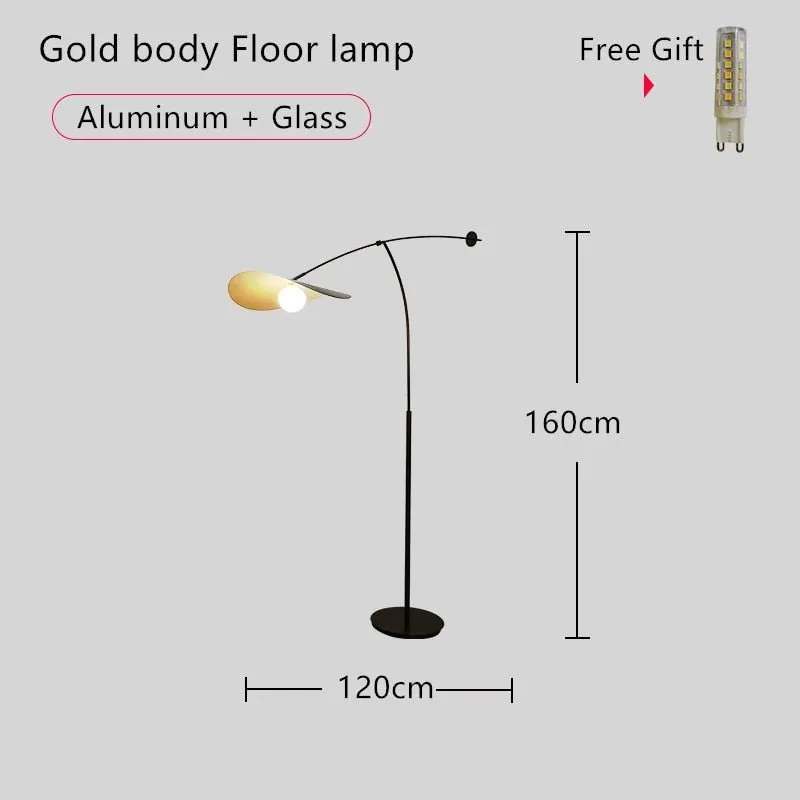 Nordic LED Floor Lamp with Long Arm