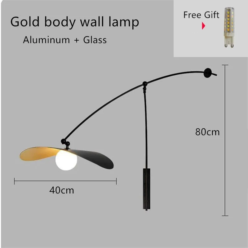 Nordic LED Floor Lamp with Long Arm