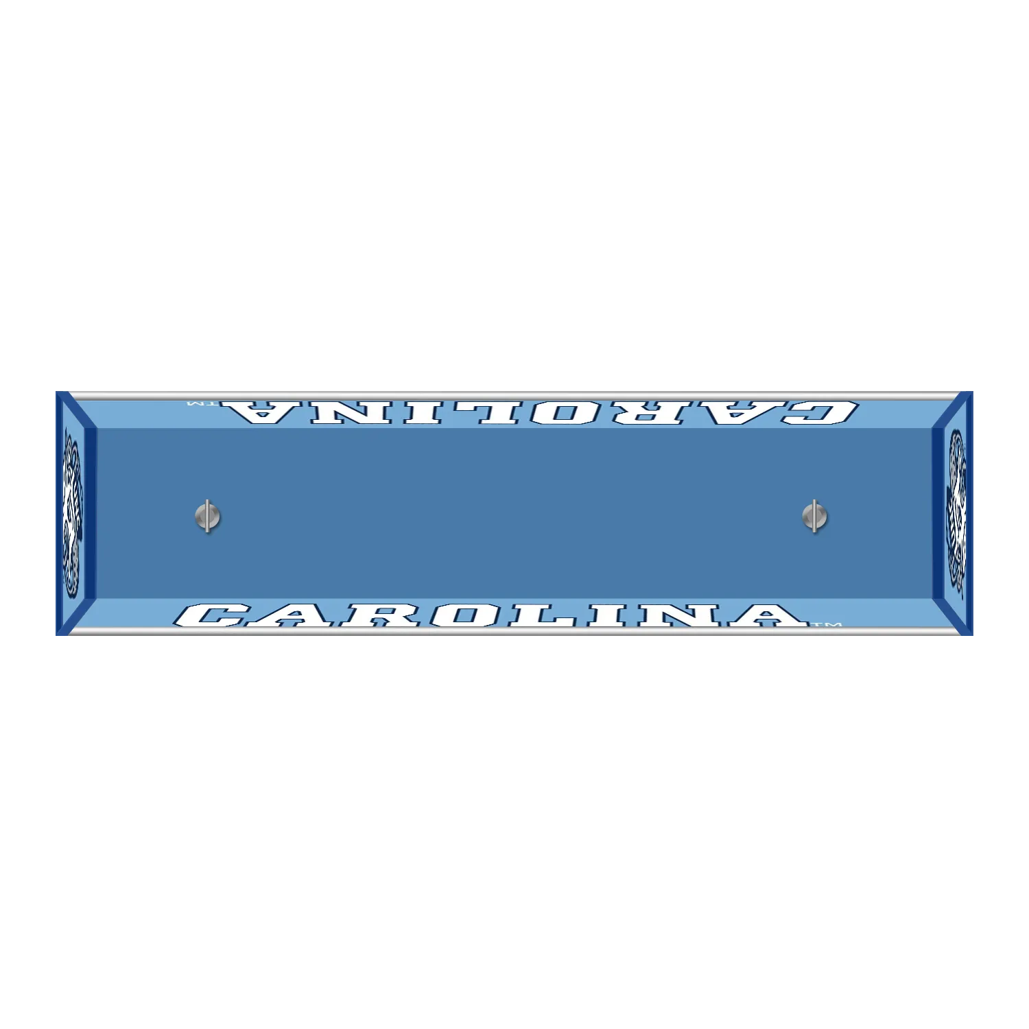 North Carolina Tar Heels: Standard Pool Table Light Carolina Blue / Mascot Cap