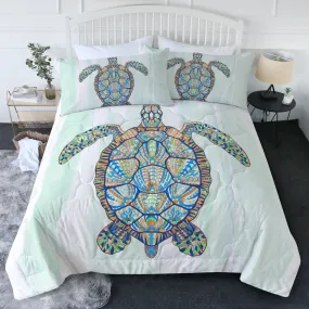 Ocean Turtle Comforter Set