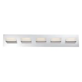 Olson 5-Light Bath Bar in Chrome