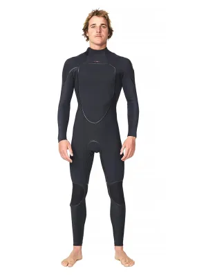 ONeill Mens Hyper Fire X 3/2mm BZ Steamer Wetsuit