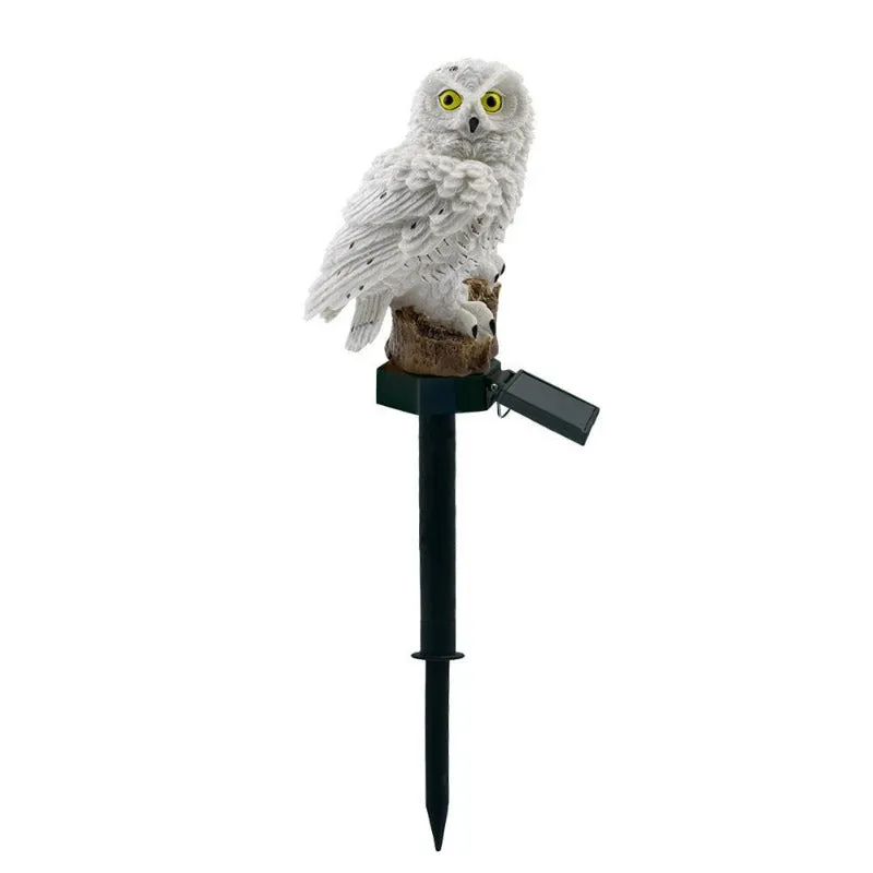 Outdoors Owl Solar Energy Garden Light