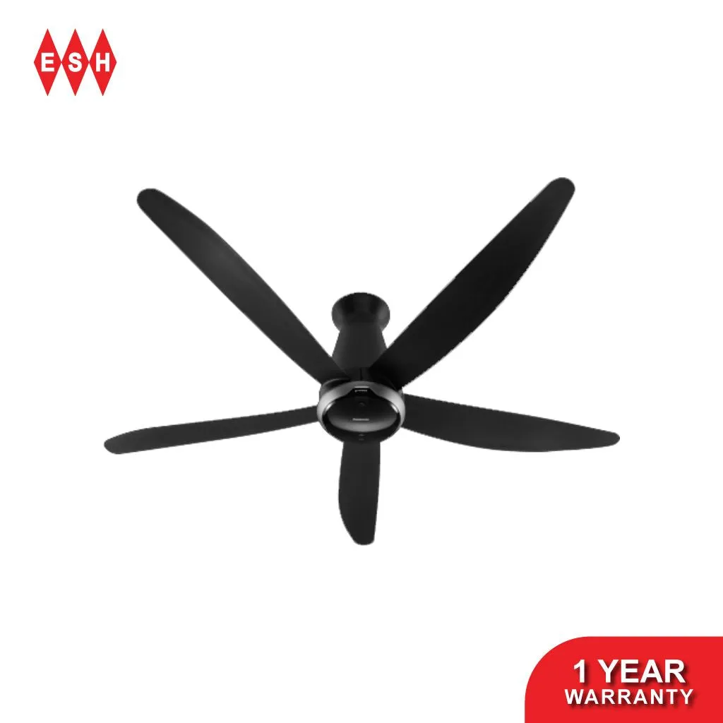 Panasonic F-M15MEVBKQH 60 Inch nanoe™ X 5-Blade Ceiling Fan