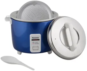 Panasonic SR-WA18H(E) 1.8 Liters Cooker Warmer, Metallic Blue