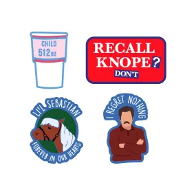 Parks & Rec Charms Set