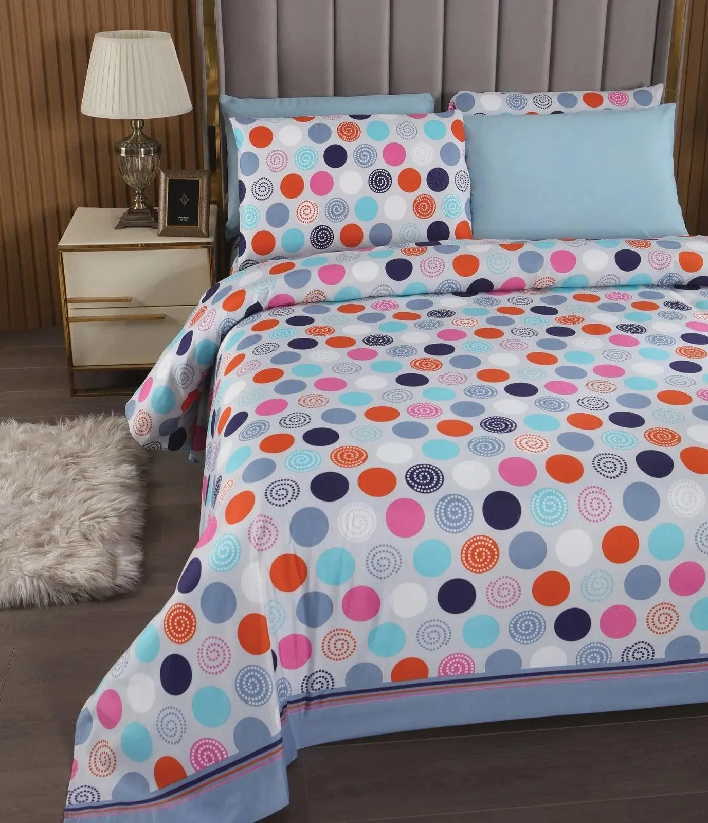 Pearl Bay 6 Piece Bed Sheet Set Polka Dots