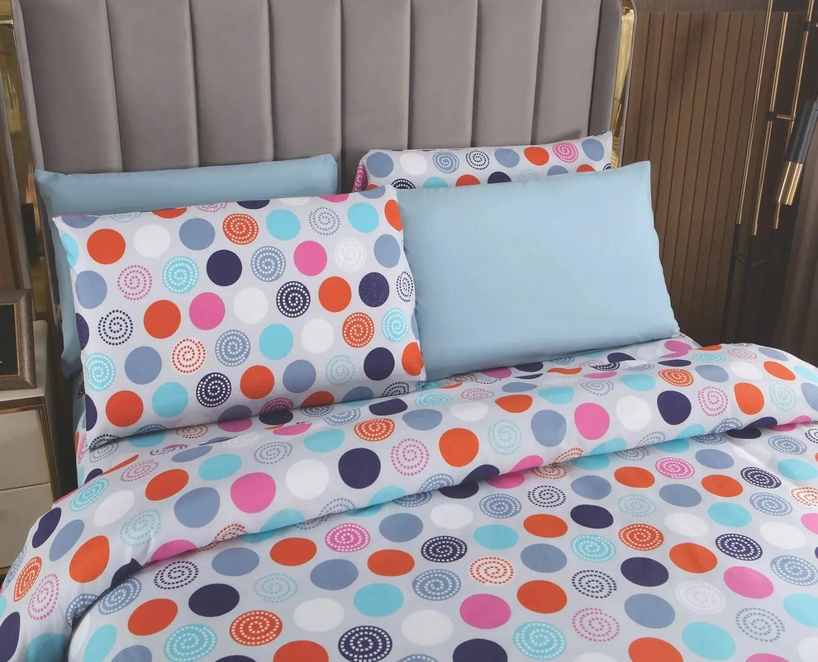 Pearl Bay 6 Piece Bed Sheet Set Polka Dots