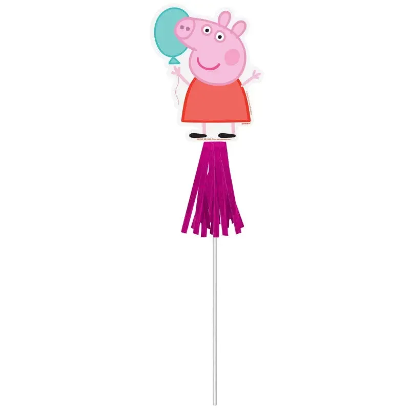 Peppa Pig Confetti Party Wands - Pack of 8