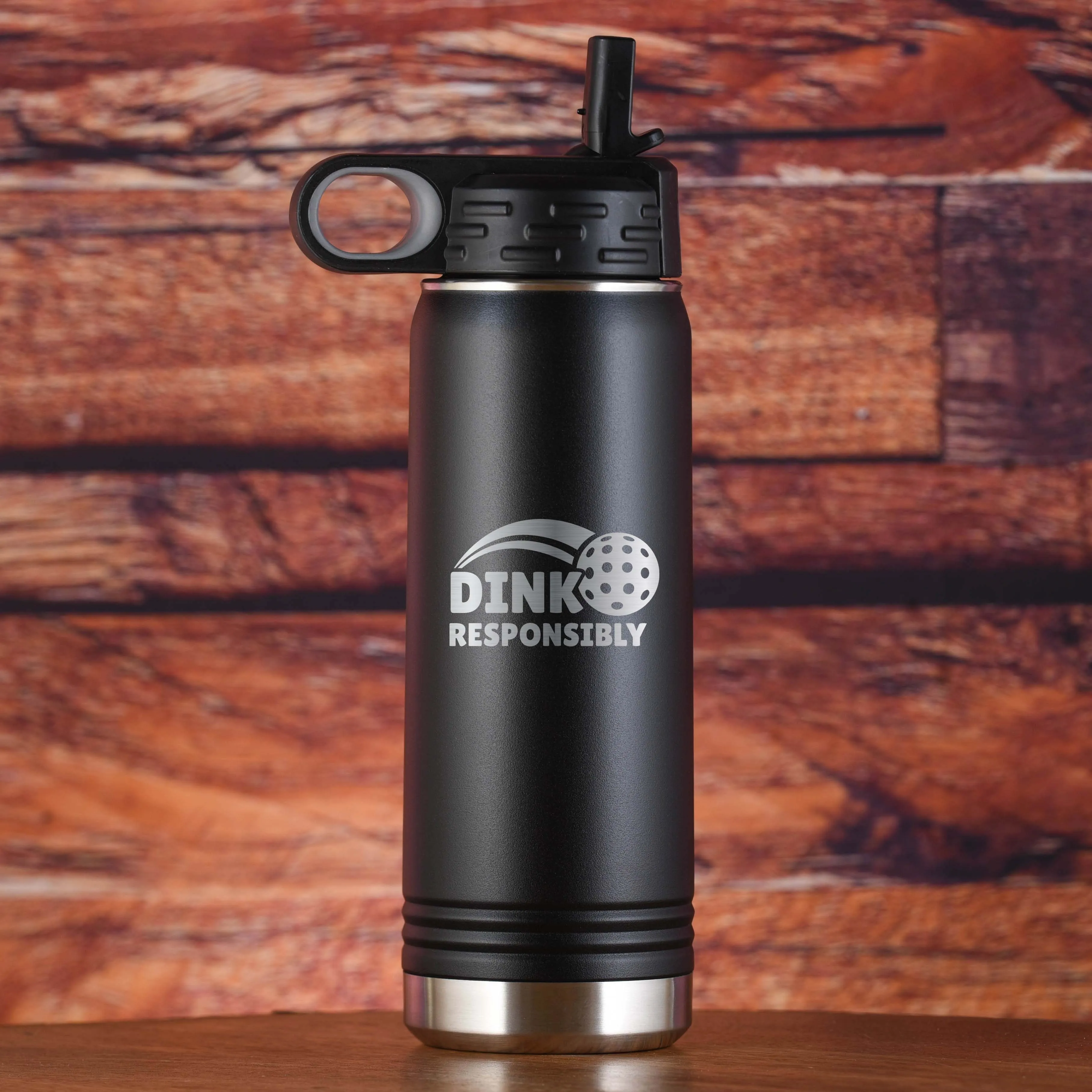 Pickleball Dink Responsibly Water Bottle Yeti Style