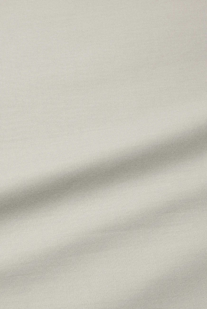 Pima Cotton Percale Bedding in Mid Grey Color