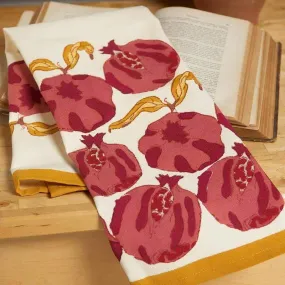 Pomegranate Tea Towels, Set of 3