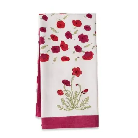 Poppies Tea Towels, Set of 3