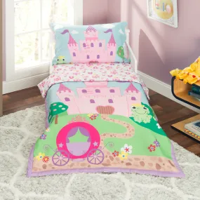 Princess Storyland 4-Piece Toddler Bedding Set